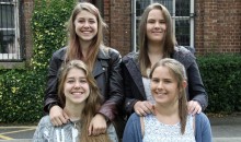 GCSE twins get double success with a haul of  A*s  and As