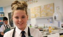 School stages first of two heats of catering competition