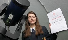 Astronomy student  achieves a perfect pass at GCSE.