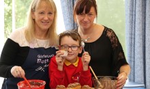 Young bakers create sweet treats for cancer charity