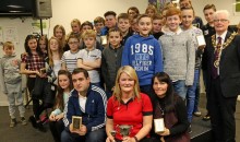 Town celebrates 40th anniversary of sports winners