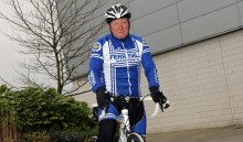 Caretaker to pedal at the double for charity