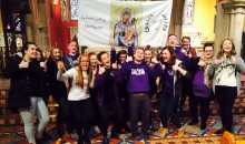 Pupils help disabled visit holy shrine