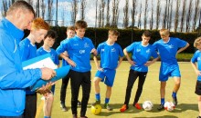 Footballing students gain coaching award