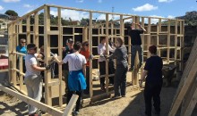Pupils build Mexican family a new home