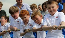 Pupils pull together for house sports day