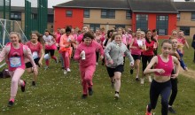 Girl power takes on Race for Life