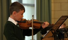 Young musicians stage a summer concert