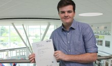 Student is rewarded for dedication to studies