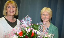 Academy head is given a fond farewell