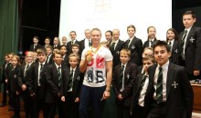 Paralympian inspires students with his success 