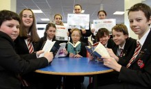 Pupils read up a storm to help victims of the Philippines 