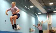 Pupils jump to the top in trampolining contest