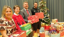 Pupils share festive cheer across their town