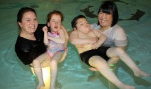 Pupils splash out in hydrotherapy pool