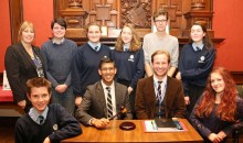 Students have their say in debate with local MP