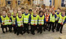 Darlington College plays host to reception children