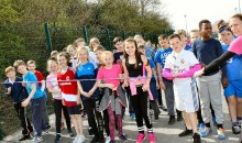 Pupils run equivalent of 18 marathons