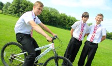 Students strike gold with pedal power