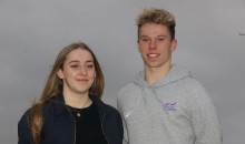 Duo secure personal bests and host of medals