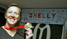 Runner completes marathon run for charity