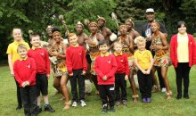 Pupils enjoy lessons in African culture