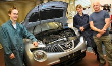 Academy takes delivery of a brand new Nissan 