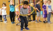 Nursery pupils enjoy a taste of competiton