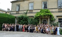 Sixth formers enjoyed a touch of stately elegance