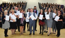 Jubilant staff and students win high praise