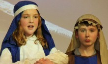Star performers help charity with nativity play