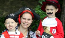 Swashbuckling seadogs walk for charity