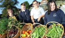 Academy helps support local food bank