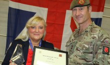 Tutor is recognised with Army training award