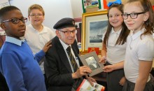 Pupils get a first hand account of war