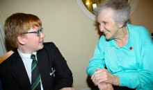 Pupils hear stories from the home front