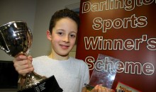 Bi-athlete collects top sports award