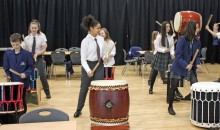 Pupils get a taste of the Orient