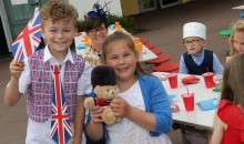 Pupils enjoy a right royal treat