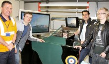 Young engineers create flight simulator