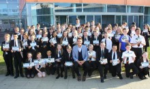 Olympian inspires award winners