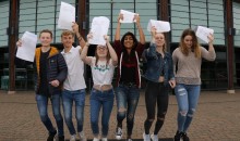 High achievers jump for joy