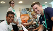 Pupils work with global leaders in pharmaceuticals