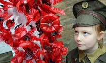 Pupils parade in day of Remembrance 