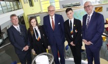 Lord hears of school's journey towards becoming outstanding