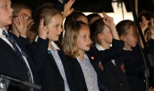 Pupils are applauded for their efforts 
