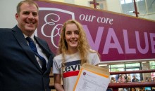 Abbie leads star pupils with 11 top grades