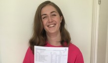 Cancer survivor celebrates exam results