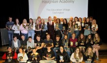 Music man presents awards to high achievers