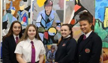 Students recreate celebrated mural